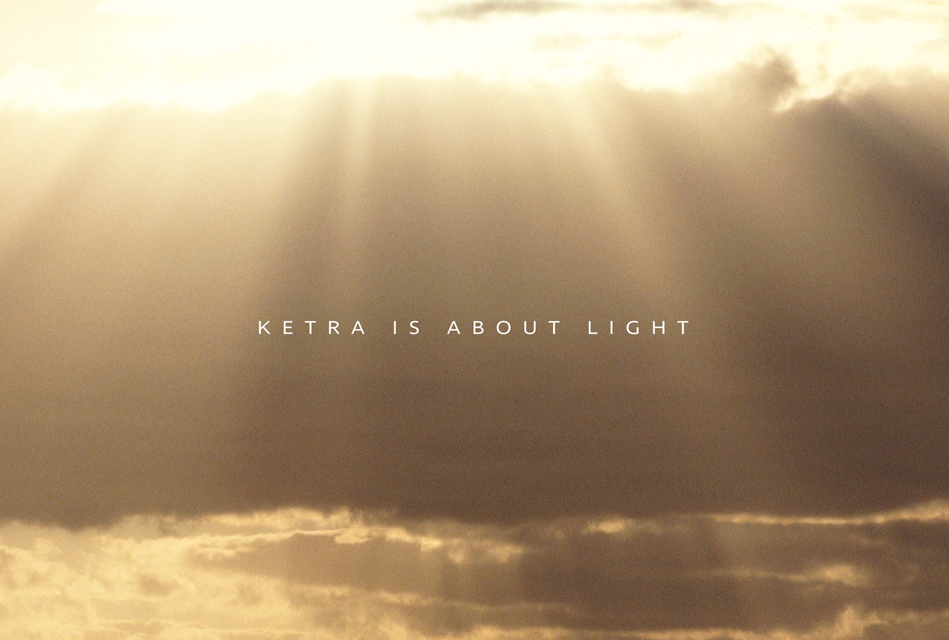 Ketra brand collateral — example one
